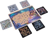 Lavievert Puzzle Board  6 Trays  1000 Pieces