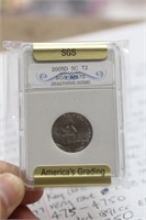 Graded 2005-P Nickel