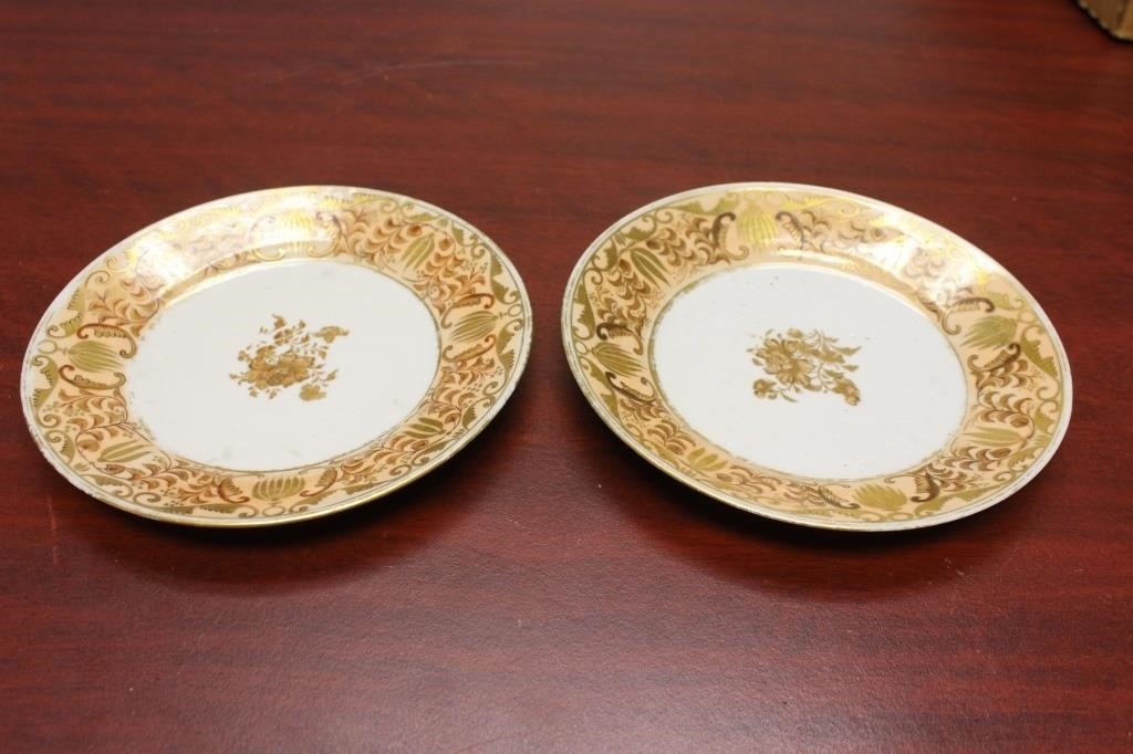A Pair of Chinese Export Plates
