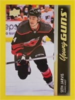 Seth Jarvis 2021-22 UD Young Guns Rookie Card