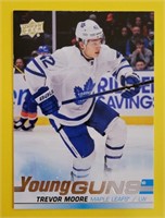 Trevor Moore 2019-20 UD Young Guns Rookie Card