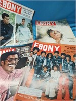 4 Ebony  Magazines circa 1975 The Jackson's,