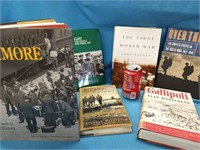 6 Books, 5 World War I books and The Baltimore
