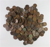 (400) DAMAGED LINCOLN WHEAT CENTS