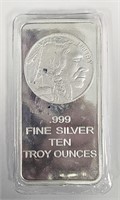 10 OZ SILVER BAR