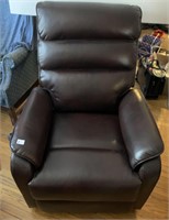 LEATHER POWER RECLINER, LIFT CHAIR