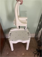 SHOWER CHAIR AND GRAB BAR