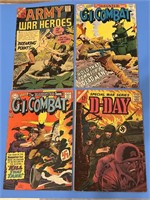 Lot of (4) Vintage Comic Books