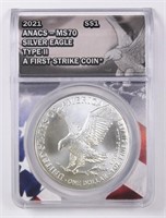 2021 AMERICAN SILVER EAGLE