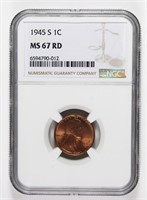 1945-S LINCOLN CENT