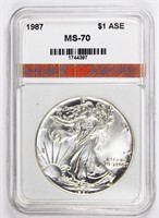 1987 AMERICAN SILVER EAGLE