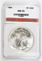 1994 AMERICAN SILVER EAGLE