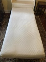 CERTIPUR-US MEMORY FOAM TWIN SIZE MATTRESS AND