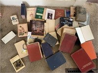 COLLECTION OF BOOKS, MANY RELIGIOUS