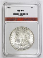 1897 MORGAN SILVER DOLLAR