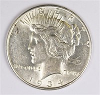 1934-D PEACE SILVER DOLLAR