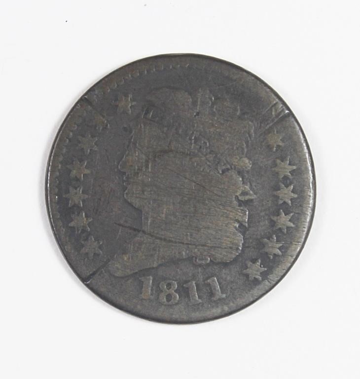 1811 HALF CENT