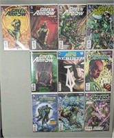 DC Green Arrow and Lantarn -10 Comics Lot #134