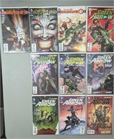 DC FE and Green Arrow -10 Comics Lot #133