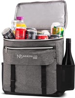 Insulated Backpack Cooler w/ 3 Cooling Pockets