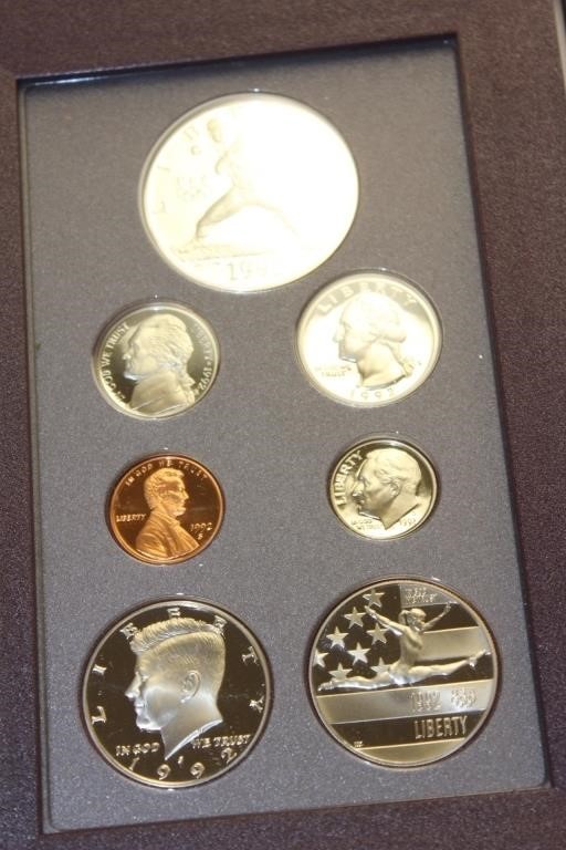 1992 Prestige Silver Coin Set