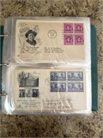 Collectible 50s-70s United States stampbook -