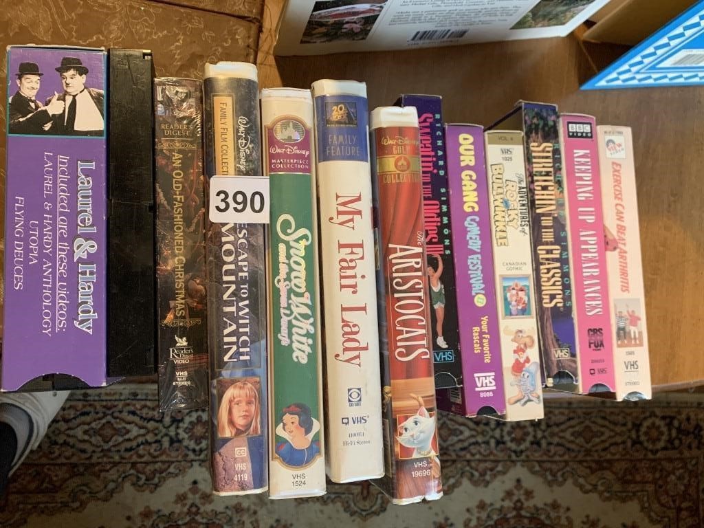 VHS TAPES