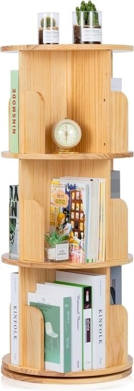 360 Degree Rotating Bookshelf