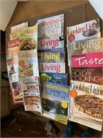 COOKING LIGHT, LIVING MAGAZINES