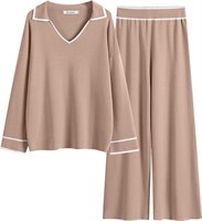 ANRABESS Women's Two Piece Lounge Sets, Small