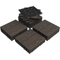 21PCS Composite Interlocking Deck Tiles