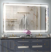 48x30 Inch LED Bathroom Mirror