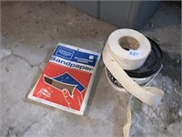 SAND PAPER, DRYWALL TAPE ETC.
