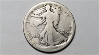 1916 D Walking Liberty Half Dollar Rare