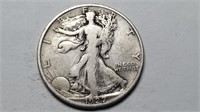 1927 S Walking Liberty Half Dollar High Grade