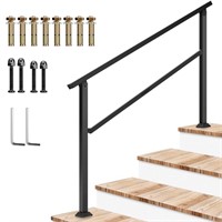 VIVOSUN Outdoor Handrail, 4-5 Step Stair