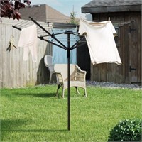 Rotary Outdoor Umbrella Drying Rack Adjustable