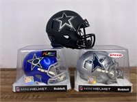 Dallas Cowboys Riddell Mini Helmet Lot