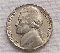 OF) 1944 P Silver Nickel