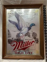 F7) Miller High Life wall mirror