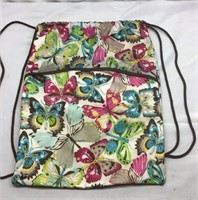 F4). BUTTERFLY CINCH/BACKPACK BAG, THIRTY ONE