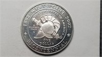 2002 W West Point Silver Dollar Gem Proof