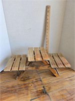 Small Doll Size Picnic Table