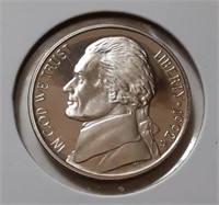 PROOF JEFFERSON NICKEL- 1992-S