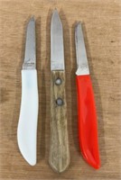 C13) 3 PARING KNIVES