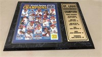 Cardinals 2006 Champions Plaque