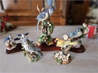 Box Lot - Assorted Ceramic Birds