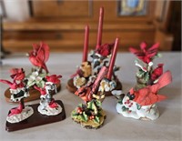 Box Lot - Ceramic Red Birds