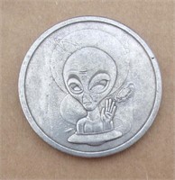 Alein Hobo Style Challenge Coin