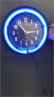Sterling and Noble Neon Clock